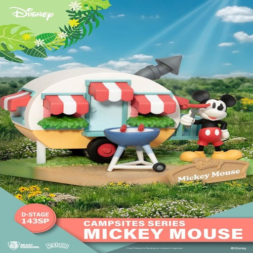 Disney diorama PVC D-Stage Campsite Series Mickey Mouse Special Edition 10 cm