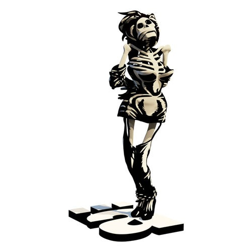 Die Ärzte statuette 1/10 Gwendoline Skelett 17 cm