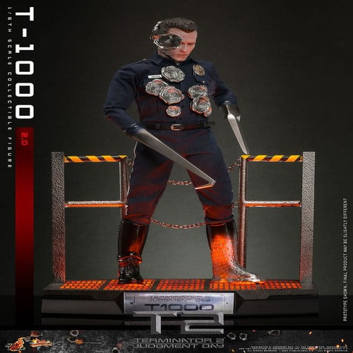 Terminator 2 figurine 1/6 Movie Masterpiece T-1000 (2.0) 31 cm
