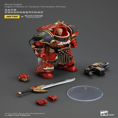 Warhammer The Horus Heresy figurine 1/18 Blood Angels Legion Praetor in Tartaros Terminator Armour 14 cm