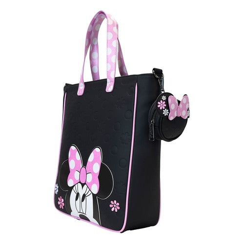 Disney by Loungefly Sac à bandoulière avec porte-monnaie Minnie Floral Rock the Dots