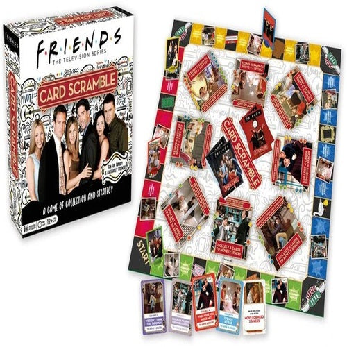 Friends jeu de plateau Card Scramble *ANGLAIS*