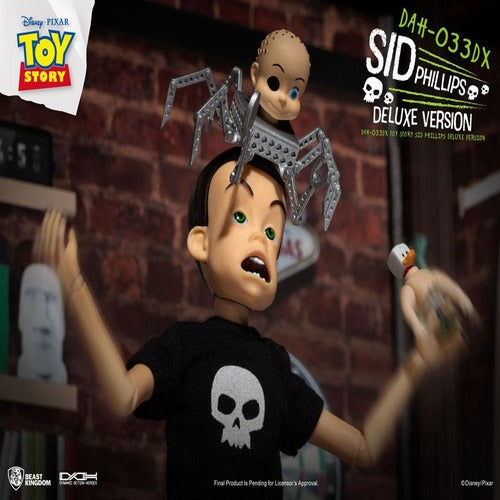 Toy Story figurine Dynamic Action Heroes Sid Phillips Deluxe Version 14 cm