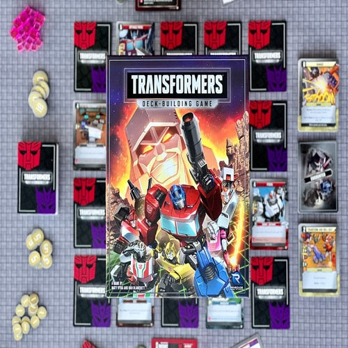 Transformers Jeu de cartes Deck-Building *ANGLAIS*