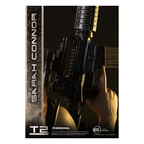 Terminator 2: Judgement Day 30th Anniversary statuette Sarah Connor 1/3 Exclusive 71 cm