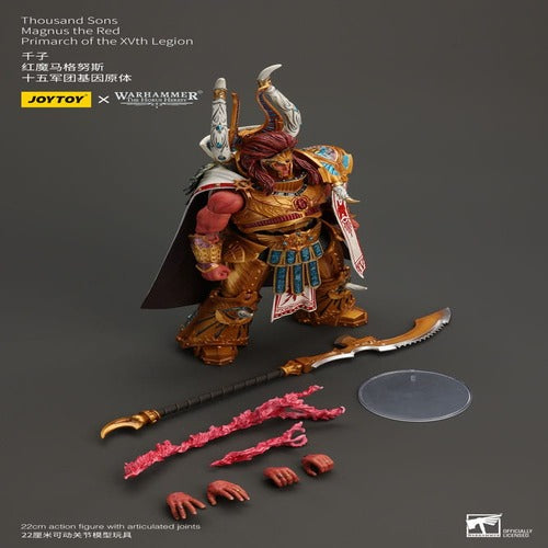 Warhammer The Horus Heresy figurine 1/18 Thousand sons Magnus the Red Primarch of the XVth Legion 12 cm