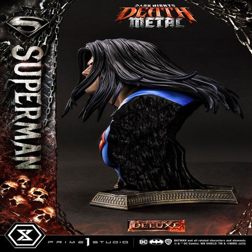 Dark Nights: Death Metal statuette 1/3 Death Metal Superman Deluxe Ver. 94 cm