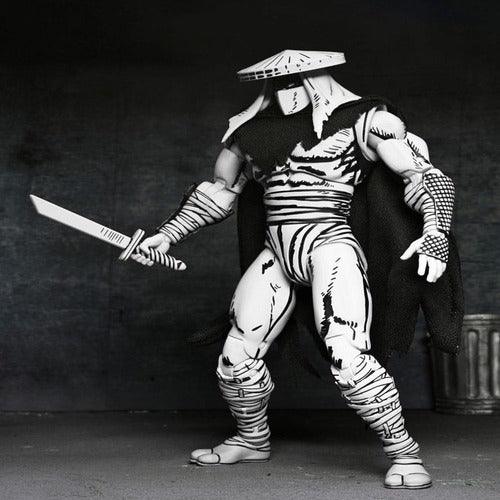 Teenage Mutant Ninja Turtles figurine Foot Assassin Black and White 18 cm