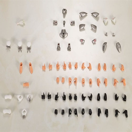 Frame Arms Girl figurine Plastic Model Kit Laetitia Silver Ver. 15 cm