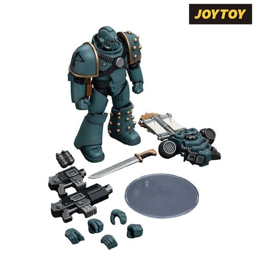 Warhammer The Horus Heresy figurine 1/18 Sons of Horus MKIV Tactical Squad Legionary with Legion Vexilla 12 cm