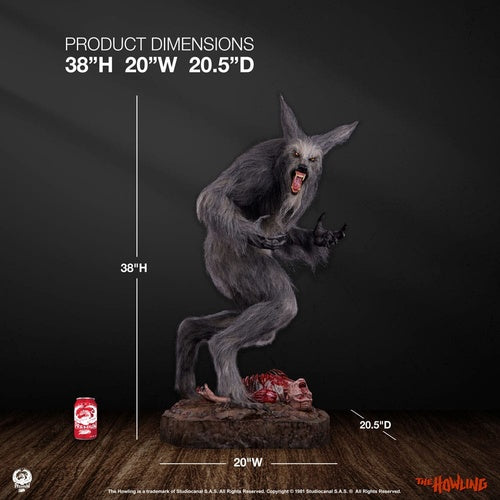 Das Tier Epic Series Statue 1/3 The Howling 97 cm