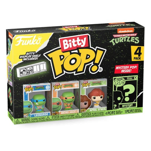 Teenage Mutant Ninja Turtles Bitty POP! Vinyl Figuren 4er-Pack Leonardo 2,5 cm