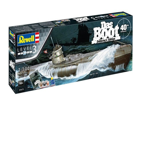 Das Boot kit complet maquette 1/144 U-Boot U96 Typ VII C 40th Anniversary 46 cm
