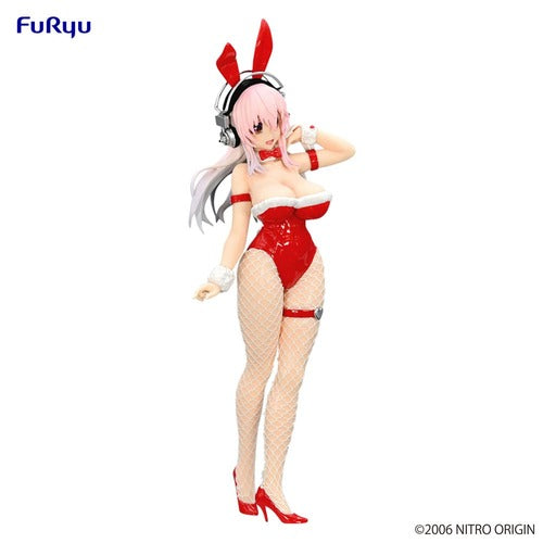 Super Sonico statuette PVC BiCute Bunnies Red Color Ver. 30 cm