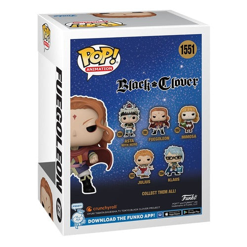 Black Clover POP! Animation Vinyl figurine Fuegoleon 9 cm