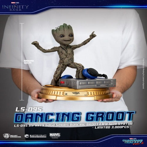 Les Gardiens de la Galaxie 2 statuette 1/1 Dancing Groot heo EU Exclusive 32 cm