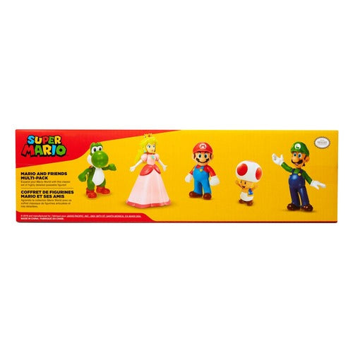 World of Nintendo Super Mario & Friends Figuren 5er-Boxset Exclusive