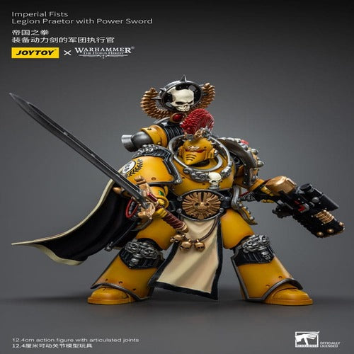 Warhammer The Horus Heresy figurine 1/18 Imperial Fists Legion Praetor with Power Sword 12 cm