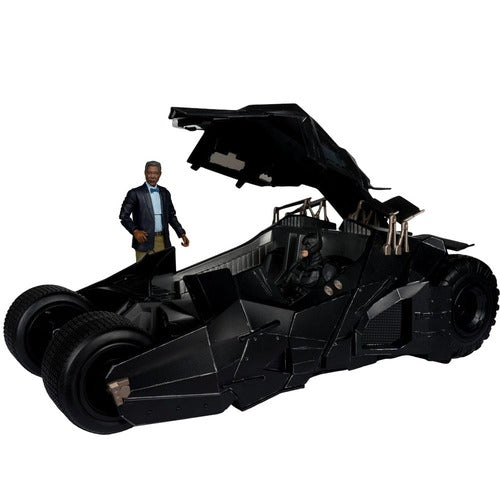 DC Multiverse véhicule Tumbler with Lucius Fox (The Dark Knight) (Gold Label)