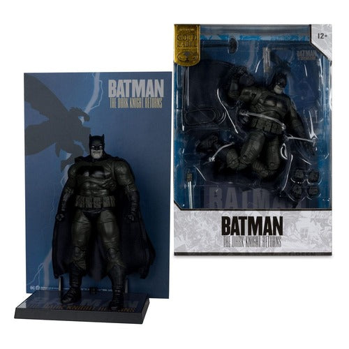 DC Multiverse McFarlane Cover Recreations figurine Batman (Batman: The Dark Knight Returns #1) (Gold Label) 18 cm