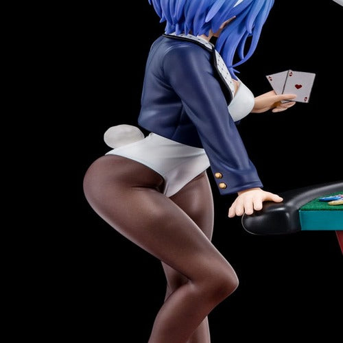The Demon Sword Master of Excalibur Academy statuette 1/6 Sakuya Sieglinde wearing lapis lazuli blue bunny costume with Nip Slip Gimmick System 25 cm
