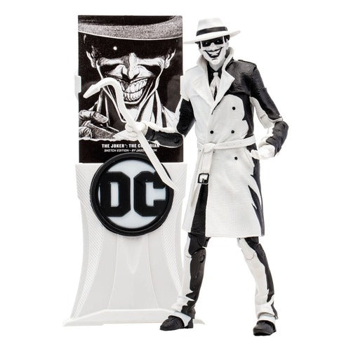 Batman: Three Jokers DC Multiverse figurine The Joker: The Comedian Sketch Edition (Gold Label) 18 cm
