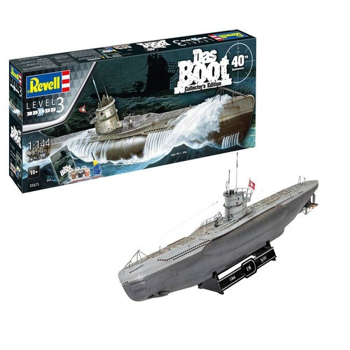 Das Boot kit complet maquette 1/144 U-Boot U96 Typ VII C 40th Anniversary 46 cm