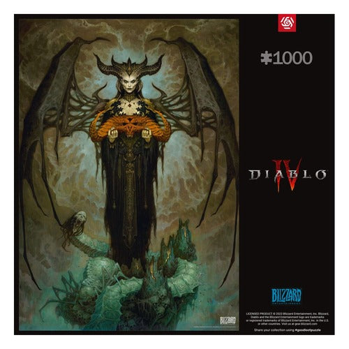 Diablo IV puzzle Gaming Lilith (1000 pièces)