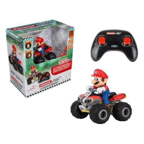 Super Mario Kart Quad télécommandée RC 1/40 2,4GHz Mario