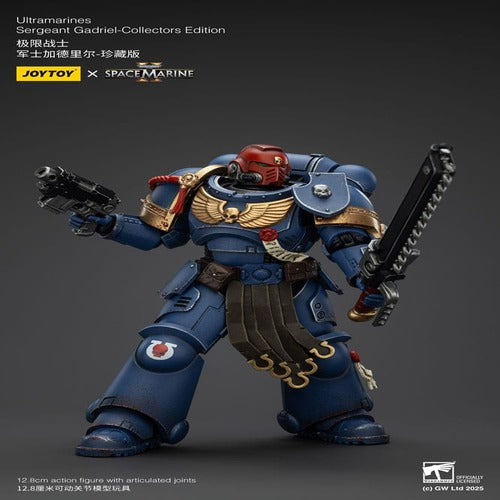 Warhammer 40,000: Space Marine 2 figurine Ultramarines Sergeant Gadriel Collectors Edition 13 cm