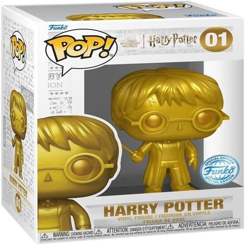 Harry Potter POP! Movies Vinyl figurine Gold Harry Potter *Exclusive Version* 9 cm