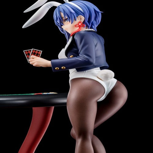 The Demon Sword Master of Excalibur Academy statuette 1/6 Sakuya Sieglinde wearing lapis lazuli blue bunny costume with Nip Slip Gimmick System 25 cm