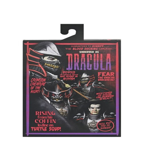 Tortues Ninja x Universal Monsters figurines Shredder as Dracula Classic Colors 18 cm