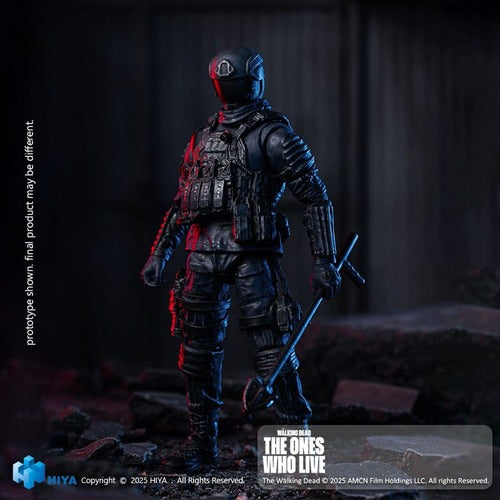 The Walking Dead: The Ones Who Lived figurine 1/18 Exquisite Mini CRM Soldier 10 cm