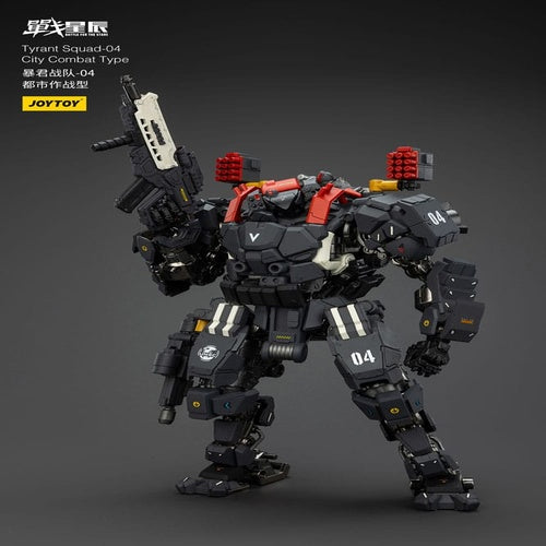 Battle For the Stars Actionfigur Tyrant-04 City Combat Type 36 cm