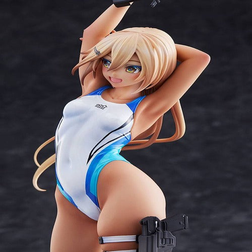 Arms Note statuette PVC 1/7 Kouhai-chan of the Swim Club Blue Line Swimsuit Ver. 29 cm