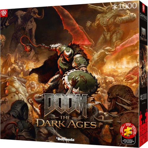 Doom The Dark Ages Puzzle Slayer's Rag 1000 pièces)