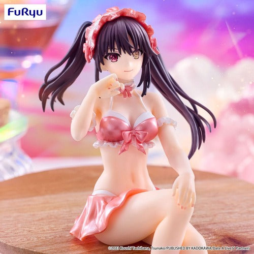 Date A Live V statuette PVC Noodle Stopper Kurumi Tokisaki Swimsuit Pastel Red Color Ver. 15 cm