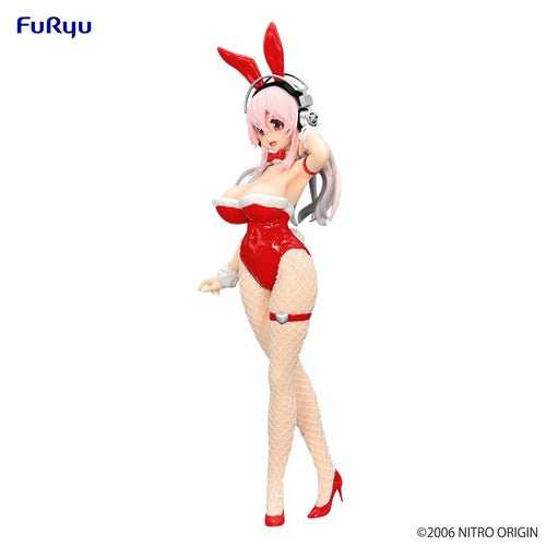 Super Sonico statuette PVC BiCute Bunnies Red Color Ver. 30 cm