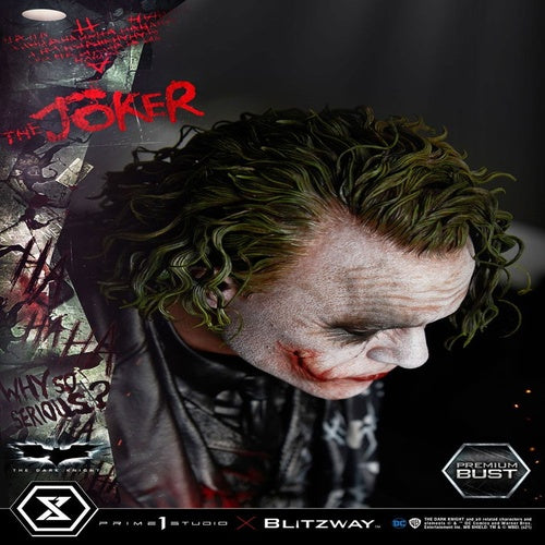 The Dark Knight Premium Büste The Joker 26 cm