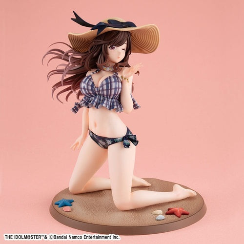 The Idolmaster Shiny Colors PVC Statue Kogane Tsukioka Be Bop Beach Ver. 17 cm