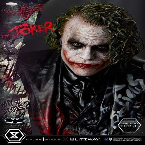 The Dark Knight Premium Büste The Joker 26 cm