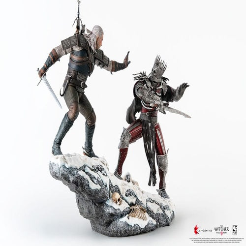 The Witcher 3: Wild Hunt statuette 1/6 Diorama Geralt vs Eredin 50 cm
