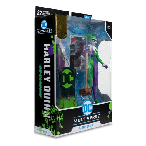 DC Multiverse figurine Harley Quinn (DC Classic) Jokerized (Gold Label) 18 cm