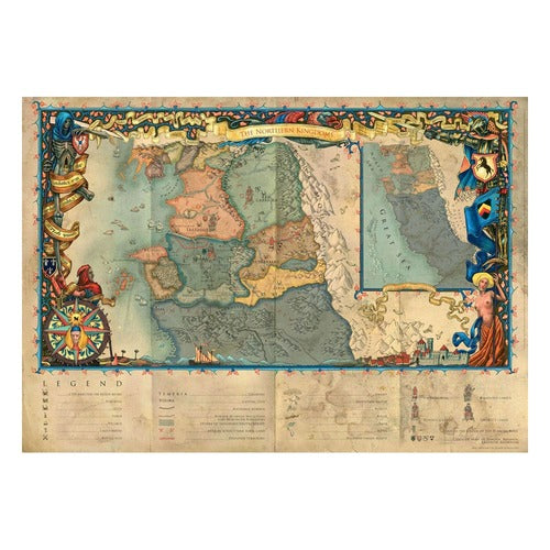 The Witcher 3 puzzle Gaming The Northern Kingdoms (1000 pièces)
