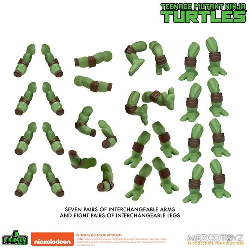 Teenage Mutant Ninja Turtles figurines Teenage Mutant Ninja Turtles Deluxe Set 8 cm