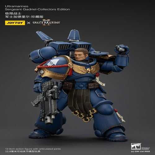 Warhammer 40,000: Space Marine 2 figurine Ultramarines Sergeant Gadriel Collectors Edition 13 cm