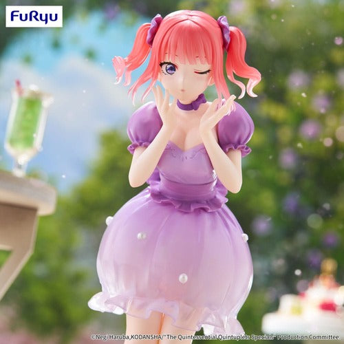 The Quintessential Quintuplets statuette PVC Trio-Try-iT Nakano Nino Pastel Dress Ver. 21 cm