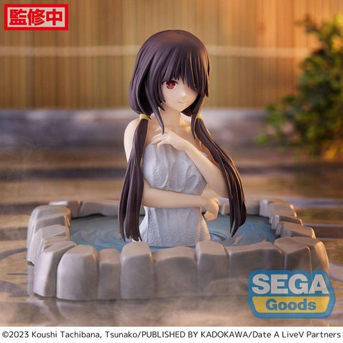 Date A Live V statuette PVC Thermae Utopia Kurumi Tokisaki Pigtails 10 cm