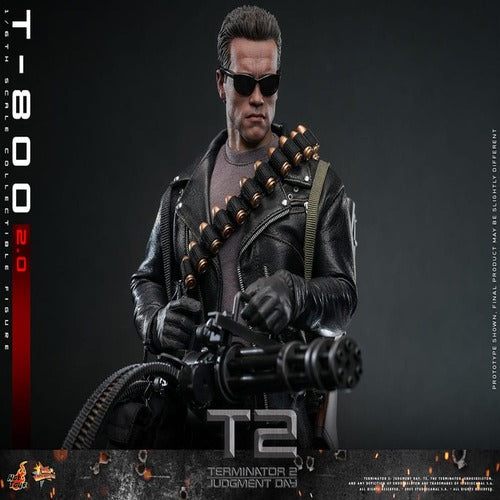 Terminator 2 figurine 1/6 Movie Masterpiece T-800 2.0 32 cm